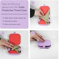 thumbnail image 6 of TUDIA Hard PC Waterproof Travel Carrying Case for Urinal Pee Cup Funnel Device - Purple, 6 of 6