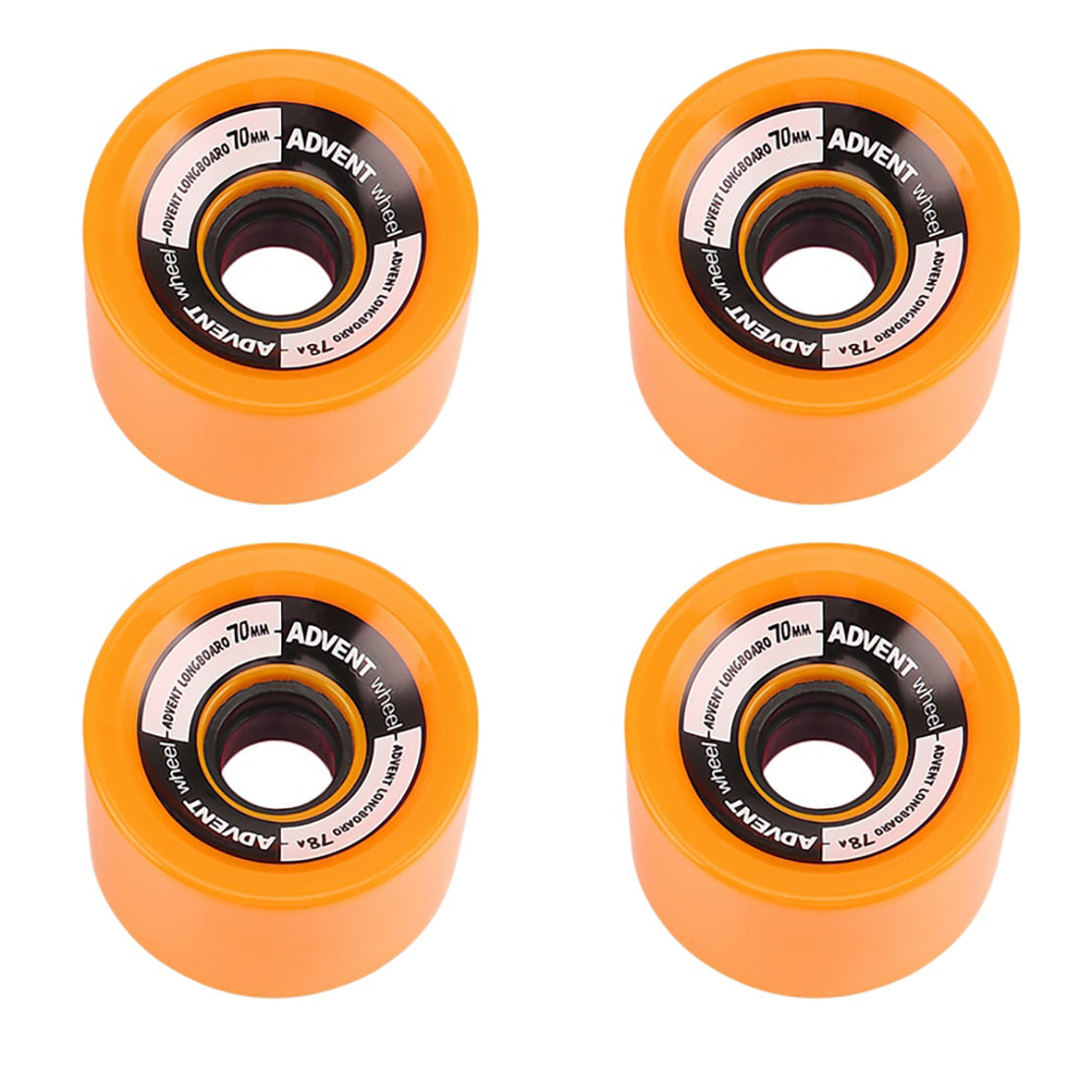 4pcs 70 x 51MM Longboard Wheel Skate Roller with Bearing new 