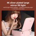 thumbnail image 4 of Travel Makeup Bag with Light Up Mirror 3 Color Lights, 4 of 8