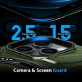 thumbnail image 5 of Designed for iPhone 12/12 Pro Case, Hard Rugged Shockproof, with 360 Rotate Ring Kickstand, Heavy Duty Protection Hard Phone Case Cover for iPhone 12/iPhone 12 Pro, Olive Green, 5 of 6