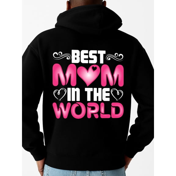 Best Mom Ever hoodies & sweatshirt mens sweater hoodie black Solid Color Design Long Sleeve Casual Hooded Sweatshirt high quality Trendy Unisex Shirt Short Sleeve tshirts