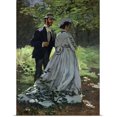 thumbnail image 1 of Great BIG Canvas Claude (1840-1926) Monet Poster Print entitled The Promenaders, or Bazille and Camille, 1865 (oil on canvas), 1 of 2