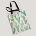 thumbnail image 2 of ABPHQTO Cactus Paper Botanical Cacti Canvas Bag Reusable Tote Grocery Shopping Bags Tote Bag 14x16 inch, 2 of 2