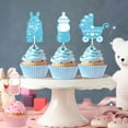 thumbnail image 5 of Boy or Girl Cupcake Toppers, Gender Reveal Baby Shower Party Decorations, Pink or Blue Baby Shower Cake Decorations, 24Pcs, 5 of 5