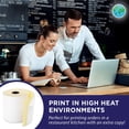 thumbnail image 4 of Kitchen Printer Paper for Clover Kitchen Receipt Printer Star SP700 Ink Printer) by Paper Planet | 2-Ply Carbonless Paper | 18 Rolls with 1 Ribbon, 4 of 7
