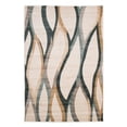 thumbnail image 2 of Lavish Home Opus Contemporary Curves Area Rug, 5'3" x 7'7", Cream, 2 of 7