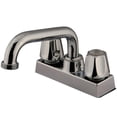 thumbnail image 1 of Kingston Brass KF461 Robinet de Lessive 4 Po. Poignée en Métal, Chrome, 1 of 1