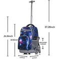 thumbnail image 6 of Tilami Rolling Backpack Laptop 18 inch with Lunch Bag, 6 of 6