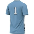 thumbnail image 3 of Unisex GameDay Greats #1 Carolina Blue North Carolina Tar Heels Women's Soccer Lightweight Fashion Jersey, 3 of 4