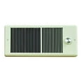 thumbnail image 1 of TPI HF4375TRPW Series 4300 Low Profile Fan Forced Wall Heater with 1 Pole Thermostat, Standard, 750/562W,White, 1 of 1