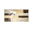 thumbnail image 1 of Wall Tile Stickers for Kitchen and Bathroom Decoration - 2D Self-Stick Arts Crafts and Sewing 1PC, 1 of 8