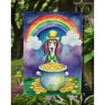 thumbnail image 3 of Saluki St Patrick's Day Garden Flag 11.25 in x 15.5 in, 3 of 5