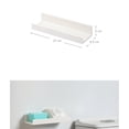 thumbnail image 3 of Estante de pared Laklulu Estante flotante sin perforaciones Juego de 2 Estante de pared para decoración del hogar, 3 of 5