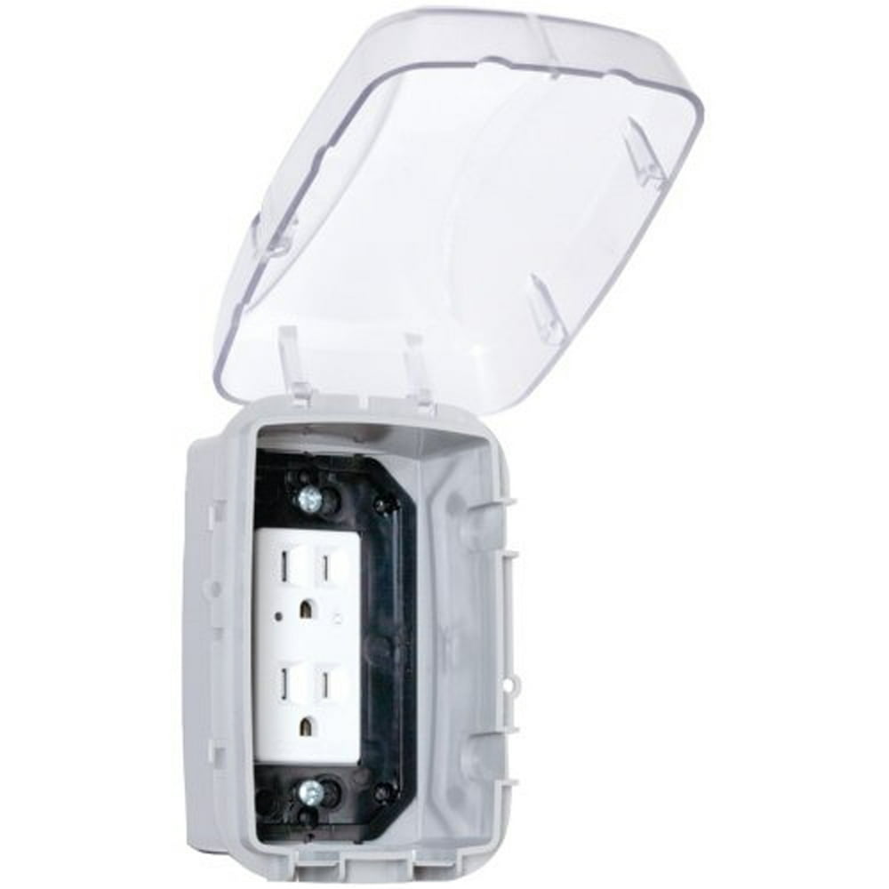 Intermatic WP3100C Plastic InUse Weatherproof Receptacle Cover