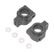 thumbnail image 1 of Copa de rueda trasera para coche RC Piezas de vehículos RC Accesorios ligeros de metal para bricolaje Gris oscuro, 1 of 7