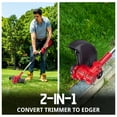 PowerSmart 40V 13inch 2in1 Cordless Lawn String Trimmer & Weed Eater
