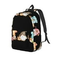 thumbnail image 6 of Easygd Coffee Gnome (2) Canvas Backpack: Stylish, Lightweight, and Versatile with Large Capacity and Adjustable Straps –, 6 of 7