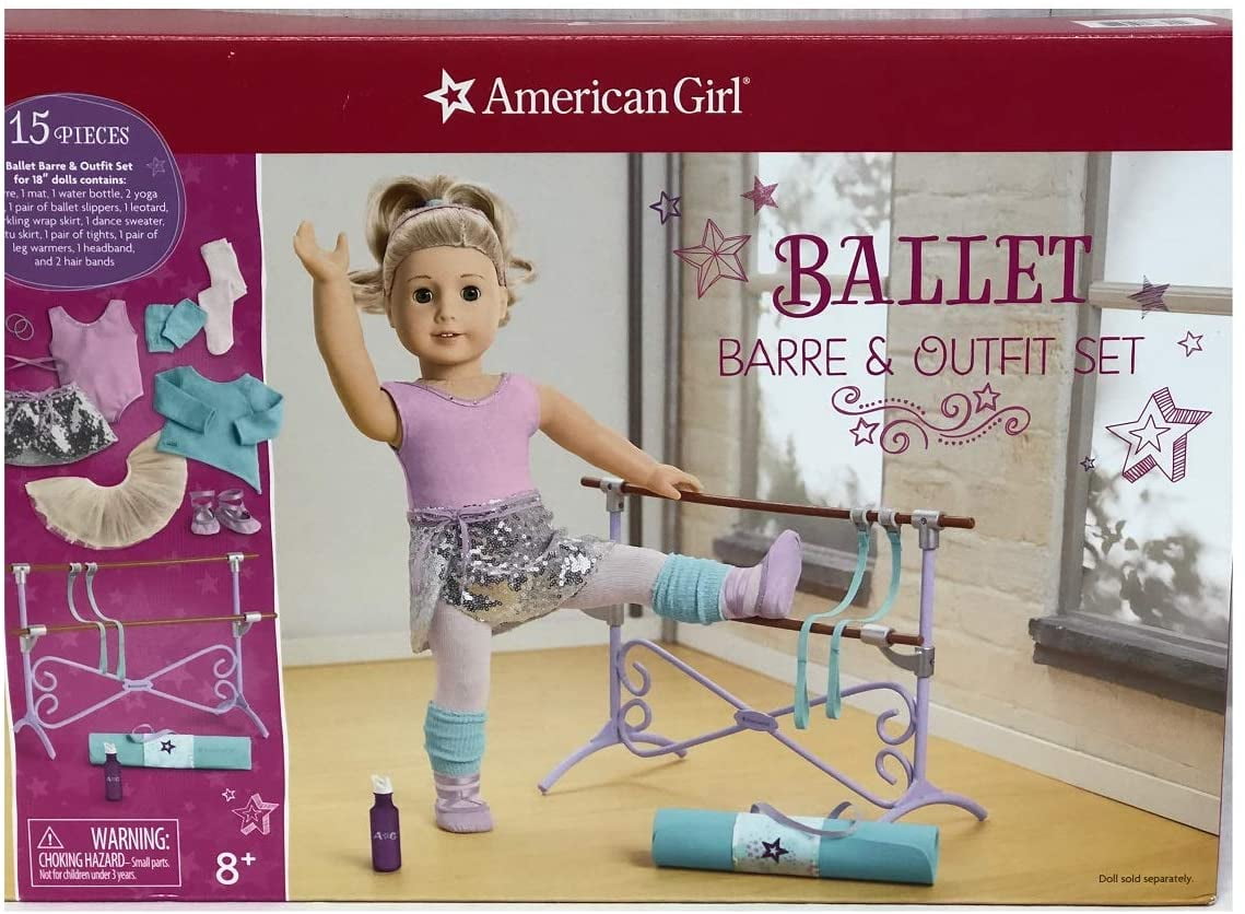 American Girl Truly Me Barre And Ballet Set 2018 For 18 Dolls