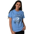 thumbnail image 5 of Georgia Cute State Flower Souvenir Women's Graphic T Shirt Tees Brisco Brands X, 5 of 6