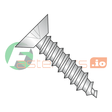 

#4 x 3/8 Type AB Self-Tapping Screws / Phillips / Flat Undercut Head / 18-8 Stainless Steel (Quantity: 5 000 pcs)