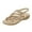Gold, variant on NOKIO Women'S Slide Slippers Women Slip On Wedges Sandals Casual Bling Rhinestone Strap Sandals Open Toe Slide Sandals Beach Shoes Strappy Rhinestone Open Toe Flat Sandals