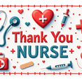 thumbnail image 4 of 3D Heart Design Thank You Nurse Appreciation Banner with Healthcare Theme for Medical Event Hospital Decor Professional Recognition, 4 of 8