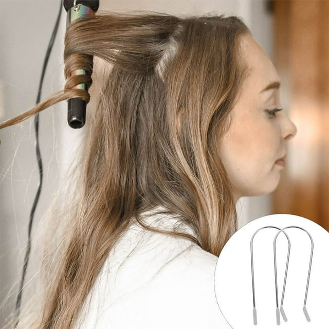 AMERTEER Pinces à Rouleau Chaud 20 Pcs en Forme de U 304 Acier Inoxydable Permanente pour Femmes et Proches