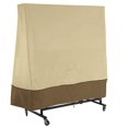 thumbnail image 1 of Marco de cubierta de columpio para exteriores 210D Cubierta de columpio impermeable para porche Cubierta de muebles resistente a los rayos UV para muebles de exterior 72x64x27.5 pulgadas, 1 of 4