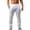 #White, variant on DPTALR George Men's Loose Fit Linen Drawstring Pants Lightweight,Casual Style for Yoga,Summer and Beach,Black Big and Tall Men XXL