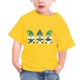 thumbnail image 4 of Edvintorg 2024 St. Patrick's Day Clearance Children's T-Shirt For Boys Girls Kids Shirts Baby Short Sleeve Printed Summer Shirts 3-14Years Toddler Tee Tops Clothing, 4 of 4