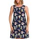 thumbnail image 1 of Fotbe Sharks In Sunglasses Vestido de Verano sin Mangas para Mujer – Vestido Midi Línea A, Estilo Camiseta Floral, Vestido Playero Casual y Fluido, 1 of 7