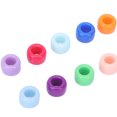 thumbnail image 4 of 100Pcs Barbe Perles Conception Simple Parfaite Taille Texture Brillante Durable Cheveux Légers Perles pour DIY Projet, 4 of 5