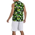 thumbnail image 2 of Naloa Soccer1 Basketball Jersey Reversible Men's Mesh Athletic Sports Shirts Training Practice S-4XLMedium, 2 of 6