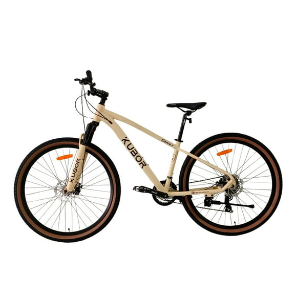 Bicicleta de Montaña Rodada 29 Aluminio Kubor Shimano 24 Vel Beige Sierra 7