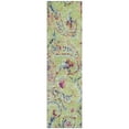 thumbnail image 2 of Addison Rugs Chantille Indoor/Outdoor Transitional Paisley Aloe Washable Runner Rug, 2'3" x 7'6", 2 of 6