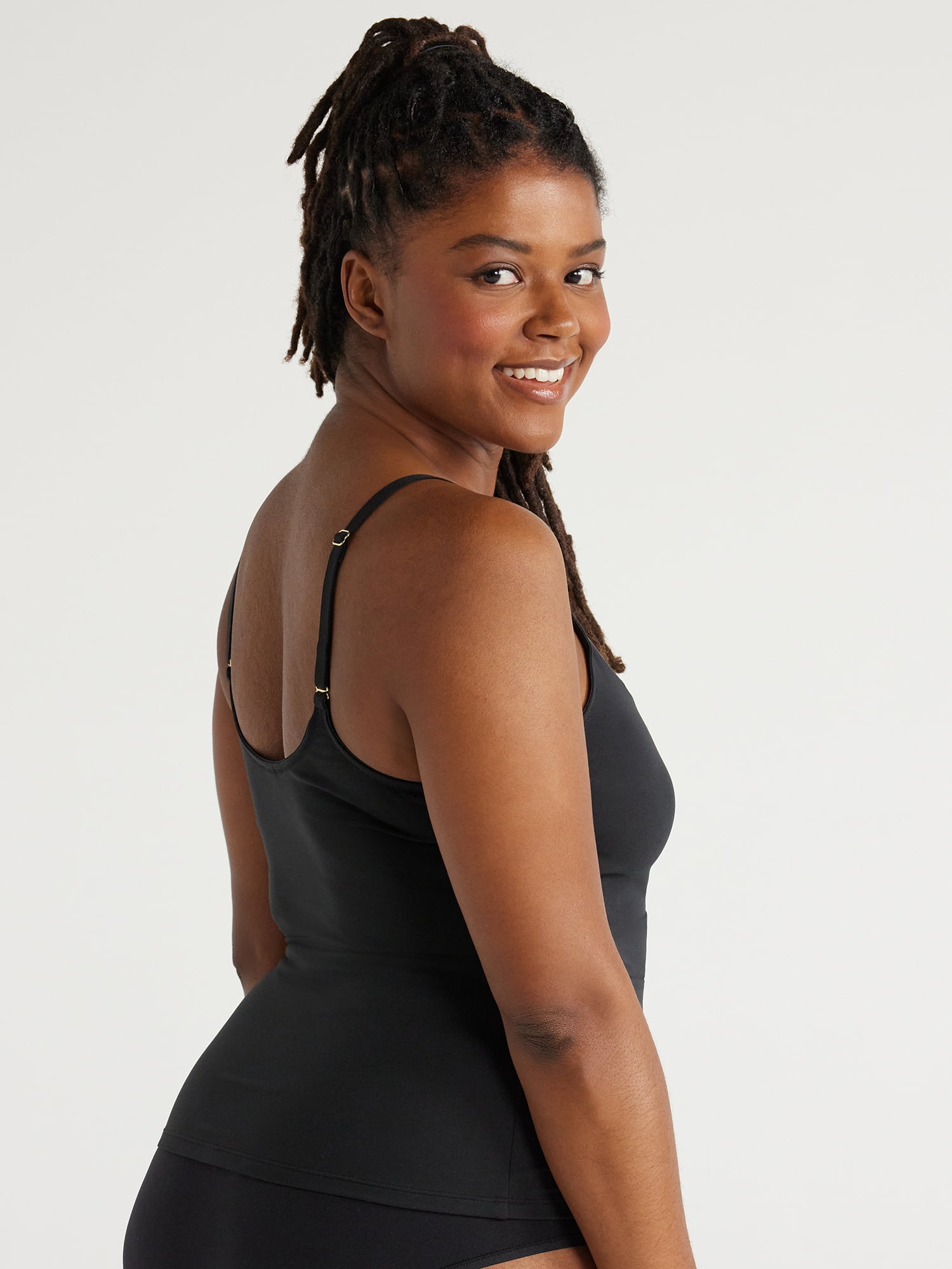 Joyspun Women's Stretch Shaping Cami, Sizes S to XXXL