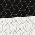 thumbnail image 4 of U Brands Classic Hanging File Folders, Letter Size, Black and White with Assorted Patterns, Gold Foil Accents, Black Painted Metal Hanging Rods, 12 Count, 4 of 8