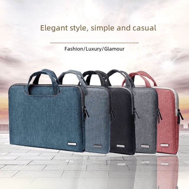 Bolso sencillo para portátil de 11/13,3 pulgadas y 15,6 pulgadas, funda para portátil de negocios Apple MacBook para hombres y mujeres