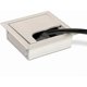thumbnail image 5 of 80x 80mm Desk Cable Grommet Cable Grommet for Office Table Home F, Cable Organizer, Desk Organizer., 5 of 5