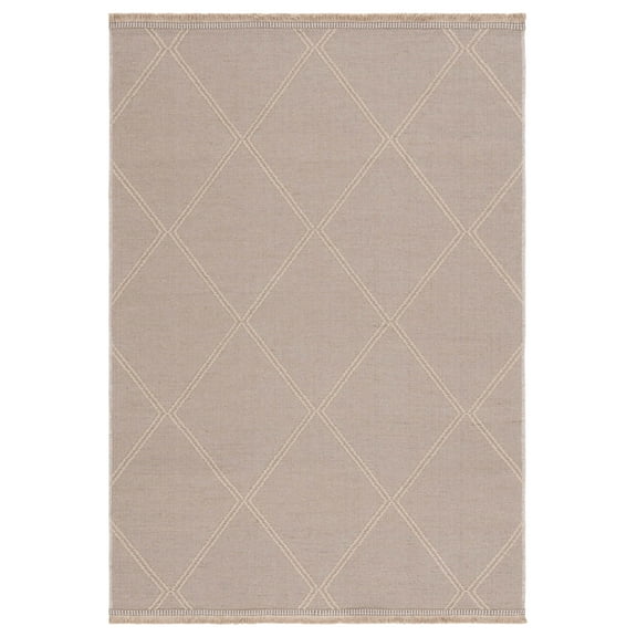SAFAVIEH Aspect Jillian Diamond Area Rug, Natural, 5'3" x 7'6"