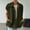 Army Green, variant on Women's Fuzzy Fleece Vest Oversized Sleeveless Sherpa Jacket Warm Button Down Outerwear with Pockets Pink L