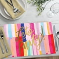 thumbnail image 6 of CounterArt "Let's Party" 24 Sheet Reusable Premium Paper Placemats, 6 of 6