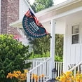 thumbnail image 5 of Anniversary Half Banner Classic Design Fade Resistant Polyester for Outdoor Patriotic Celebration, 5 of 5