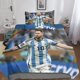 thumbnail image 1 of Lionel Messi Rinted Ropa de cama Superstar de fútbol Funda nórdica con cierre de cremallera Edredón de microfibra suave, 1 of 5