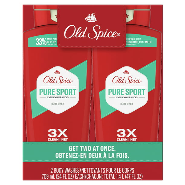 Old Spice High Endurance Pure Sport Body Twin oz Walmart.com