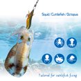 thumbnail image 5 of Cebo De Pesca Artificial De 19G, Anzuelo Para Gambas Brillante De 130Mm, Ojos 3D, Herramientas De Pesca Nocturna, 5 of 5