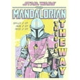 thumbnail image 2 of Men's Star Wars: The Mandalorian Din Djarin Colorful Comic Book Cover Graphic Tee Beige 2X Large, 2 of 4