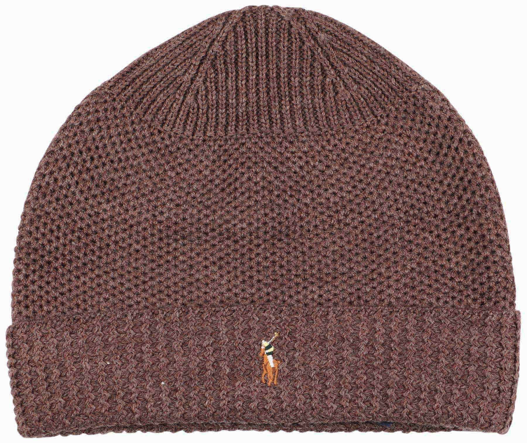 Polo Ralph Lauren Men's Merino Wool Thermal Stitch Beanie