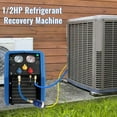 thumbnail image 2 of Three-Knob Self-Cleaning Portable Refrigerant Recovery Machine Oil-Less Freon Recycling Unit for Vapor Liquid Refrigerant, 2 of 8