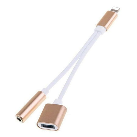 Iphone Headset Adaptor - 2in1 3.5mm Accessories Audio Headphone Adapter Adapter Charge Lightning Lightning Adapter Headset For IPhone 7/7Plus Iphone 8/8Plus